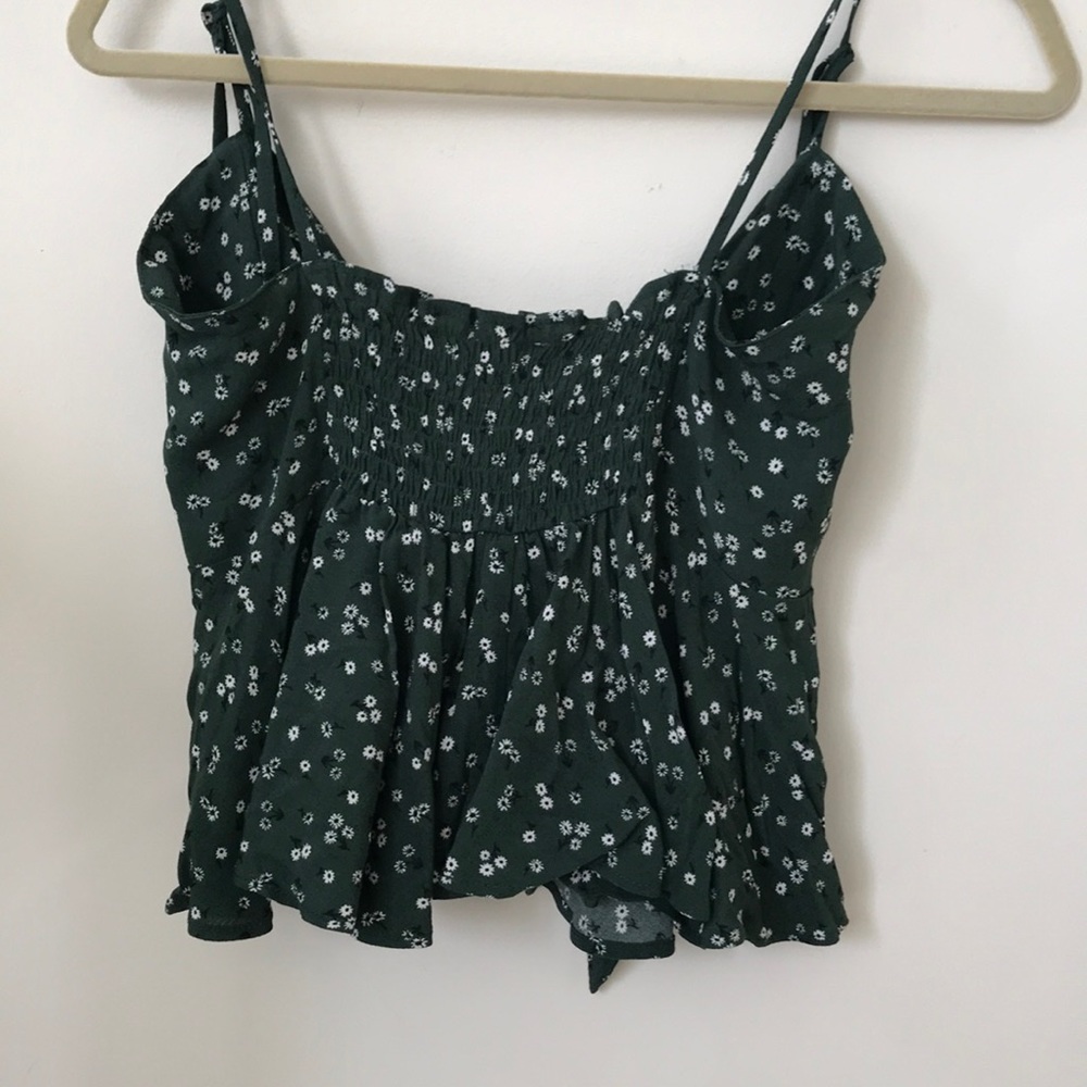 Olivaceous Printed Crop Top